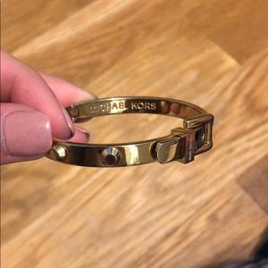 Michael Kors “Astor”  Buckled Bracelet Bangle